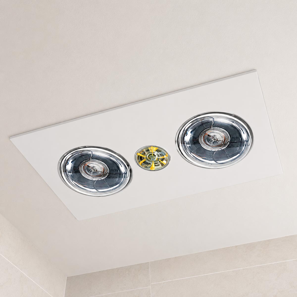 Cyclone 3-in-1 Bathroom Heater with Exhaust and Light