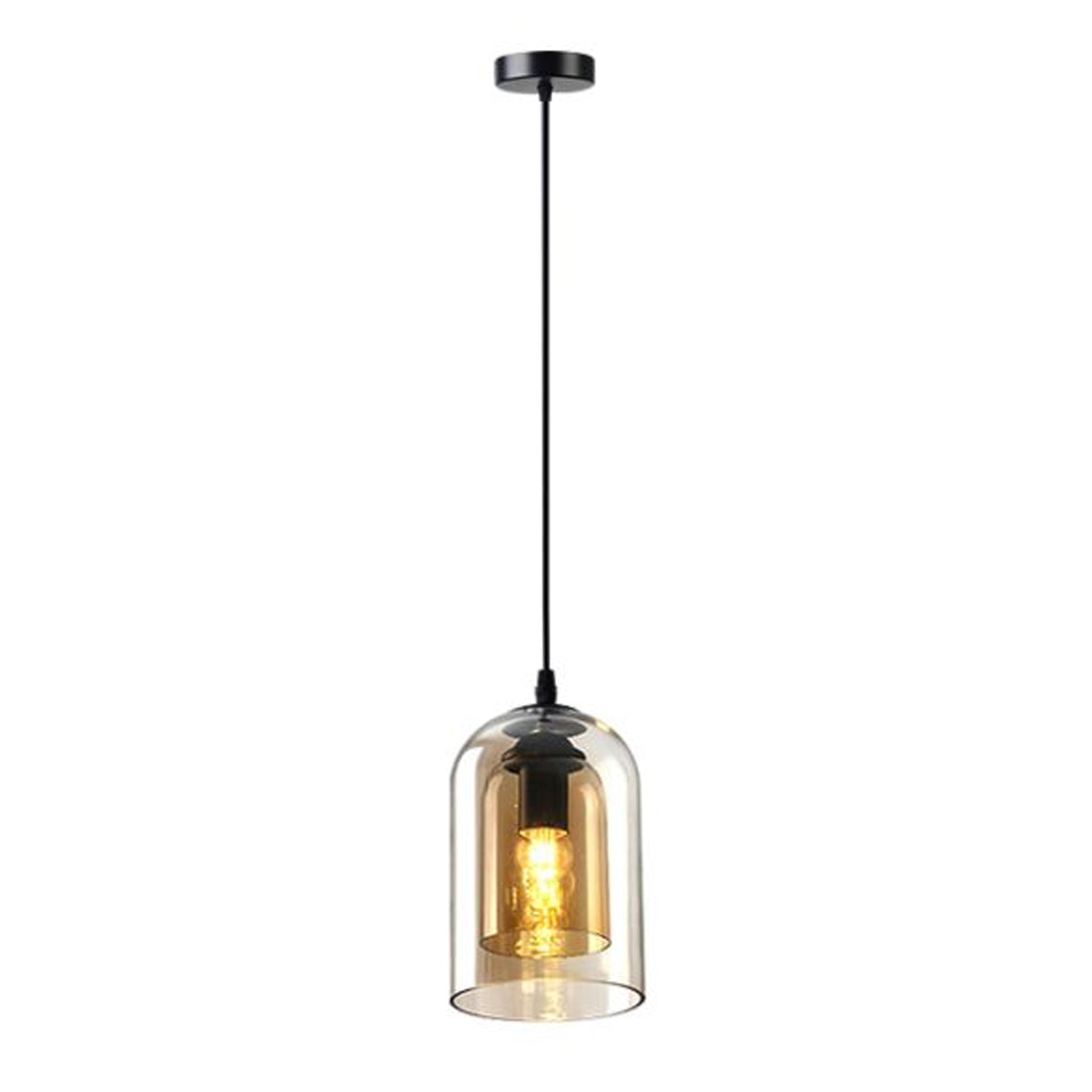 Cylindro Glass Pendant Light