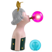 Cynthia Table Lamp with Interchangeable Glass Shades