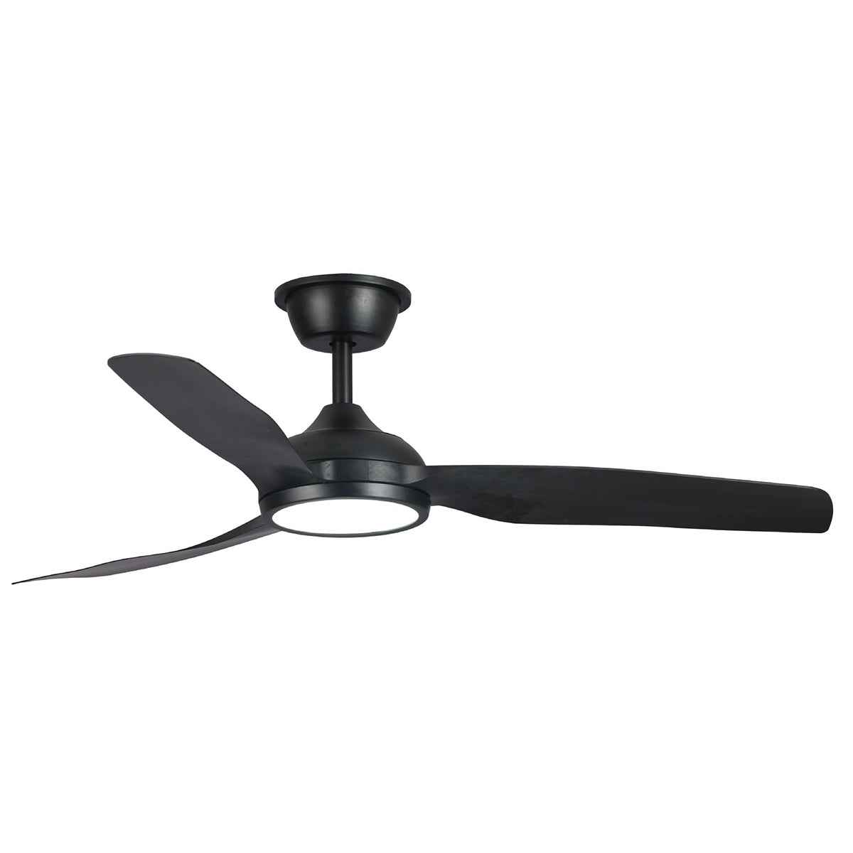 Daytona 52" Smart DC Ceiling Fan with LED Light & Remote - Matt Black