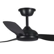 Daytona 52" Smart DC Ceiling Fan with Remote - Matt Black