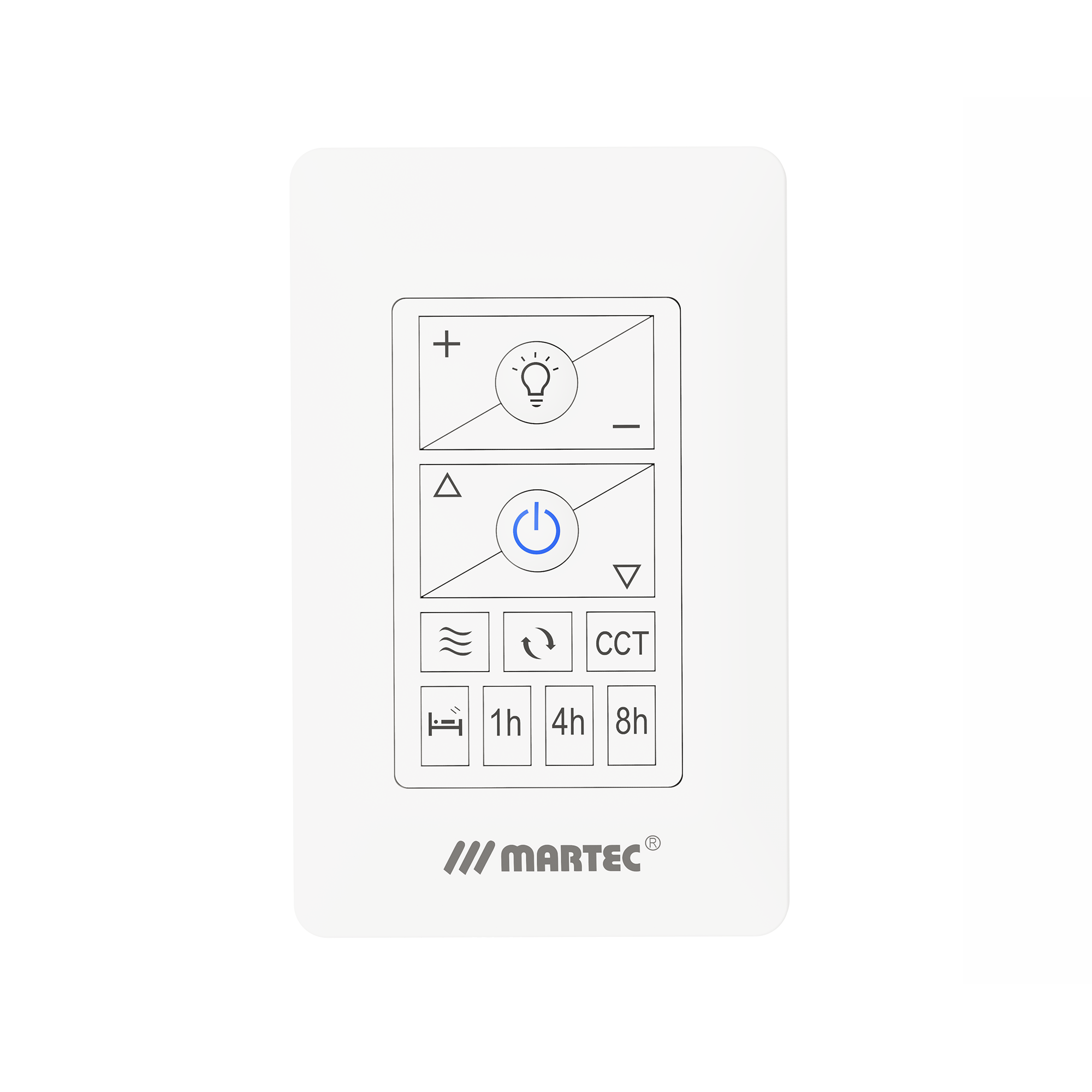 DC Wall Controller for Quantum, Zorro and Martec WiFi Ceiling Fans