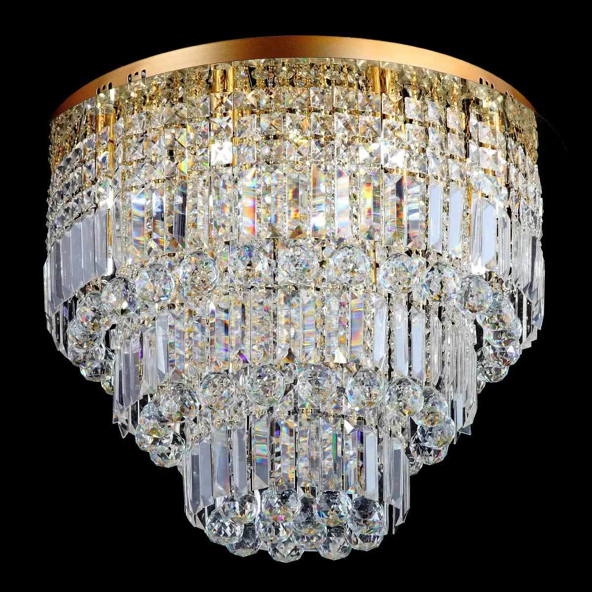 Delessi Bellezia 13 Light Gold Premium Crystal CTC Light
