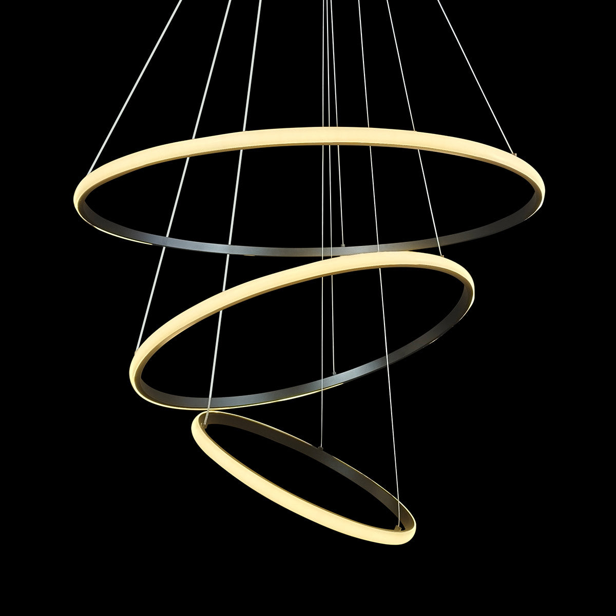 Marcello 3 Ring Pendant LED Light