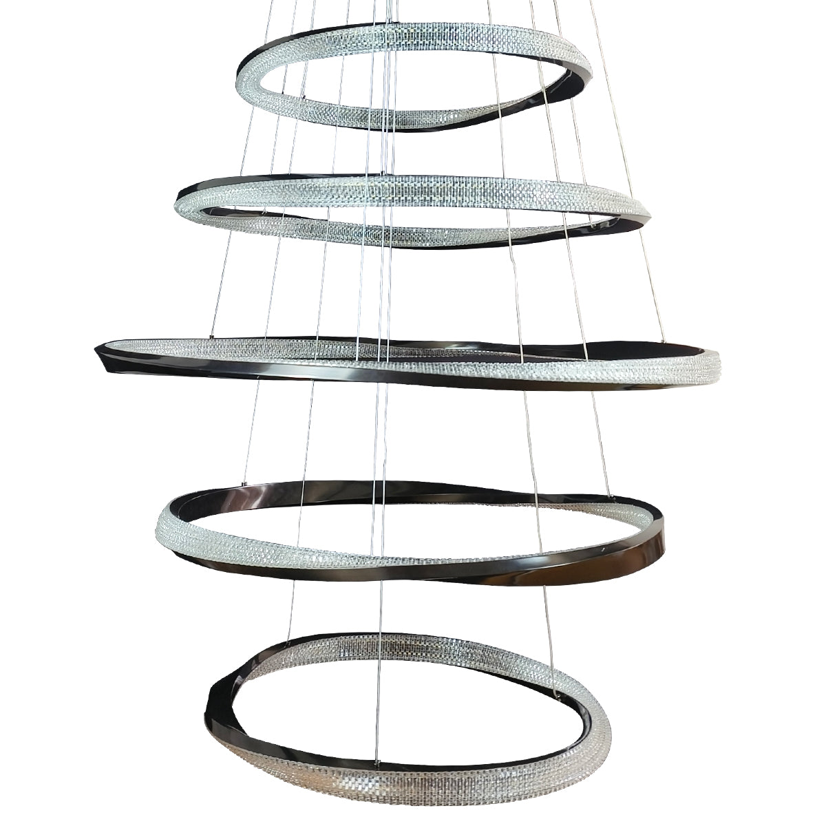 Saturno 5 Ring Pendant LED Light