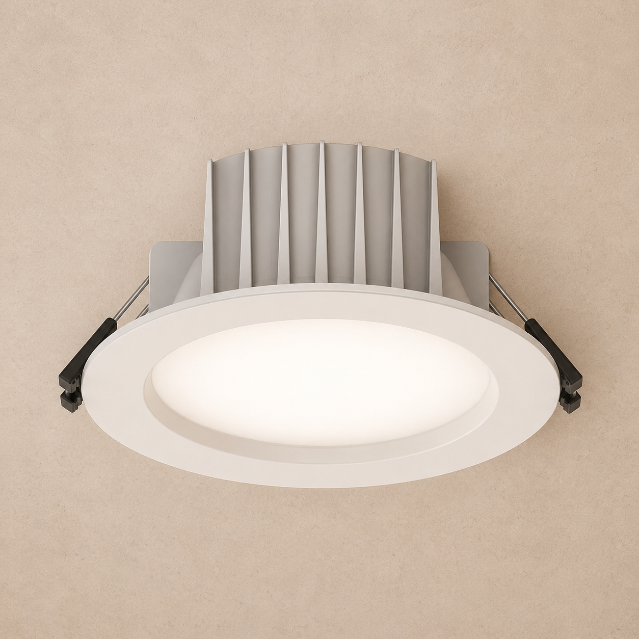 Destro II 8W LED White Downlight Dimmable Tri-Colour