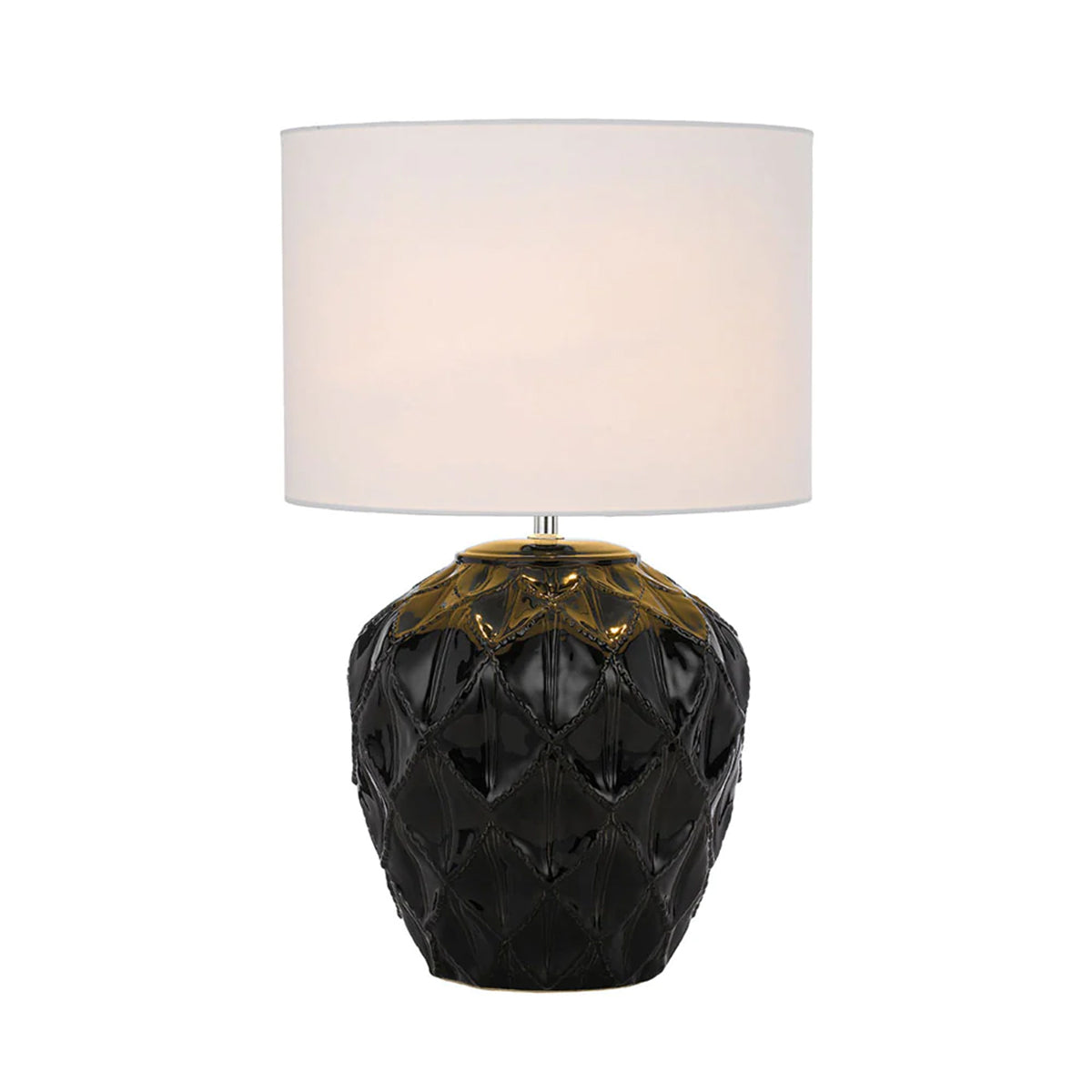 Diaz Table Lamp with Unique Ceramic Base