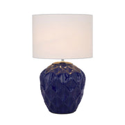 Diaz Table Lamp with Unique Ceramic Base