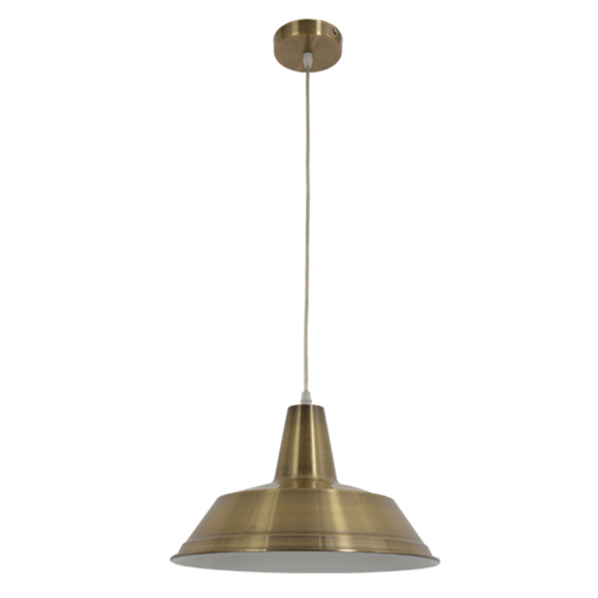 Divo Angled Dome Shaped Pendant Light