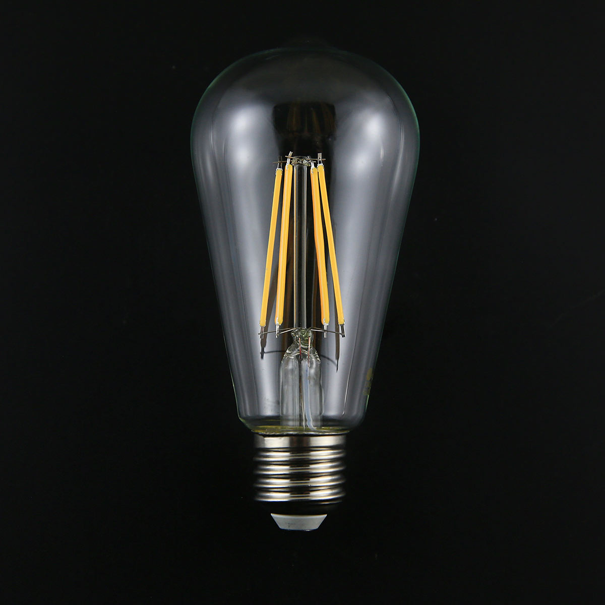 Pear ST64 E27 Filament LED Globe - Dimmable