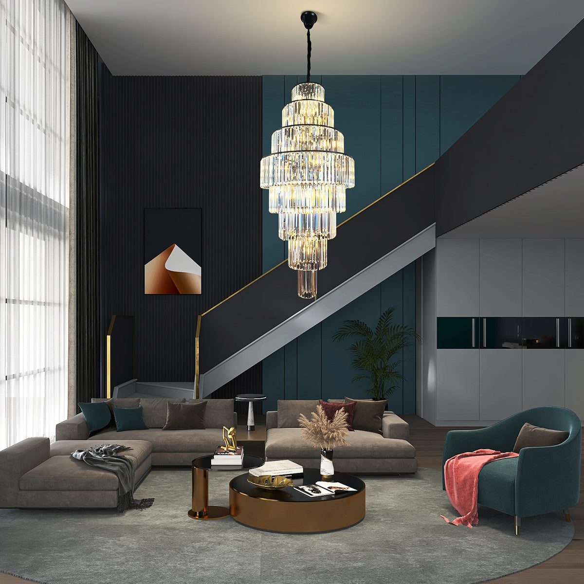 Marinello Crystal Chandelier - Large