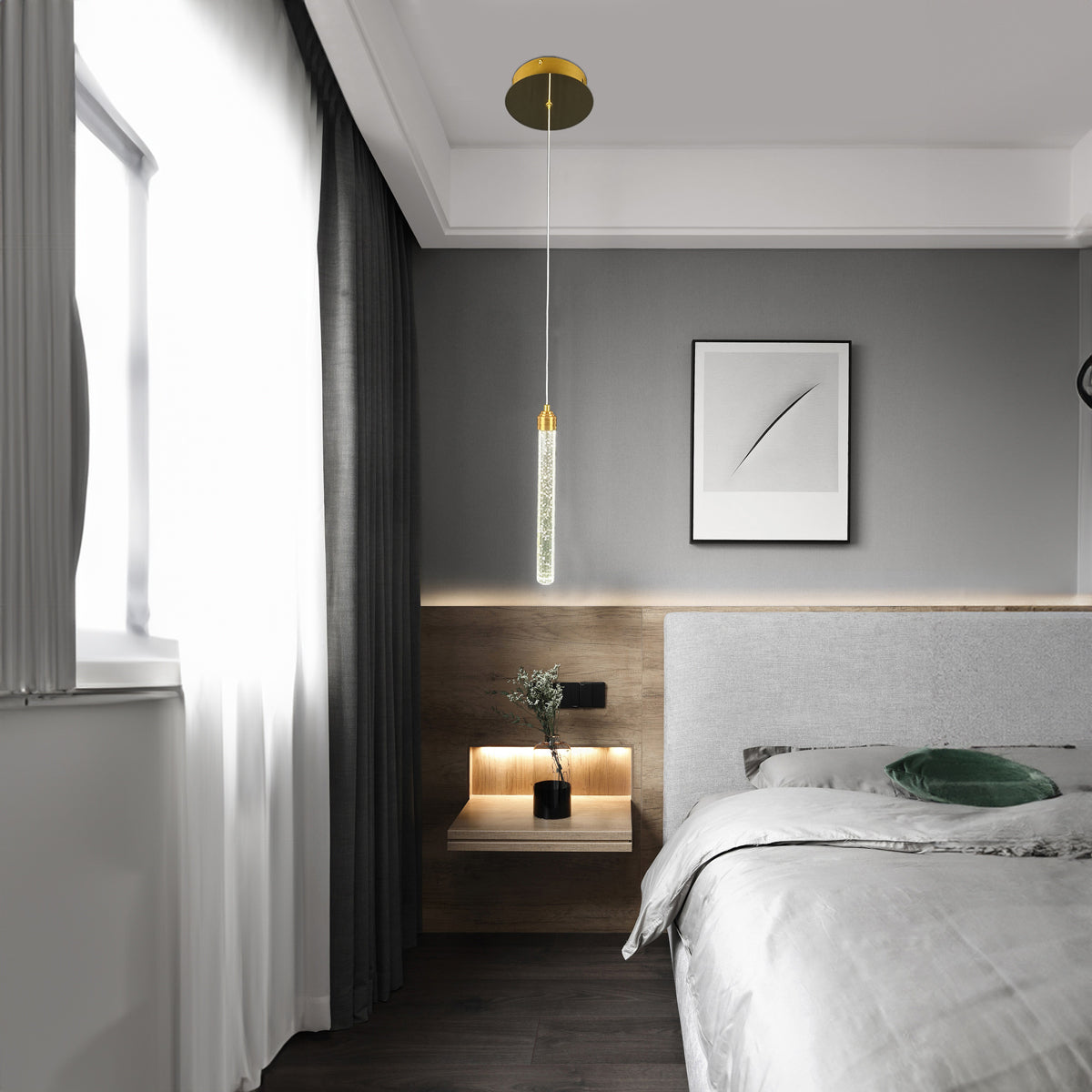 Argos Single LED Pendant Light