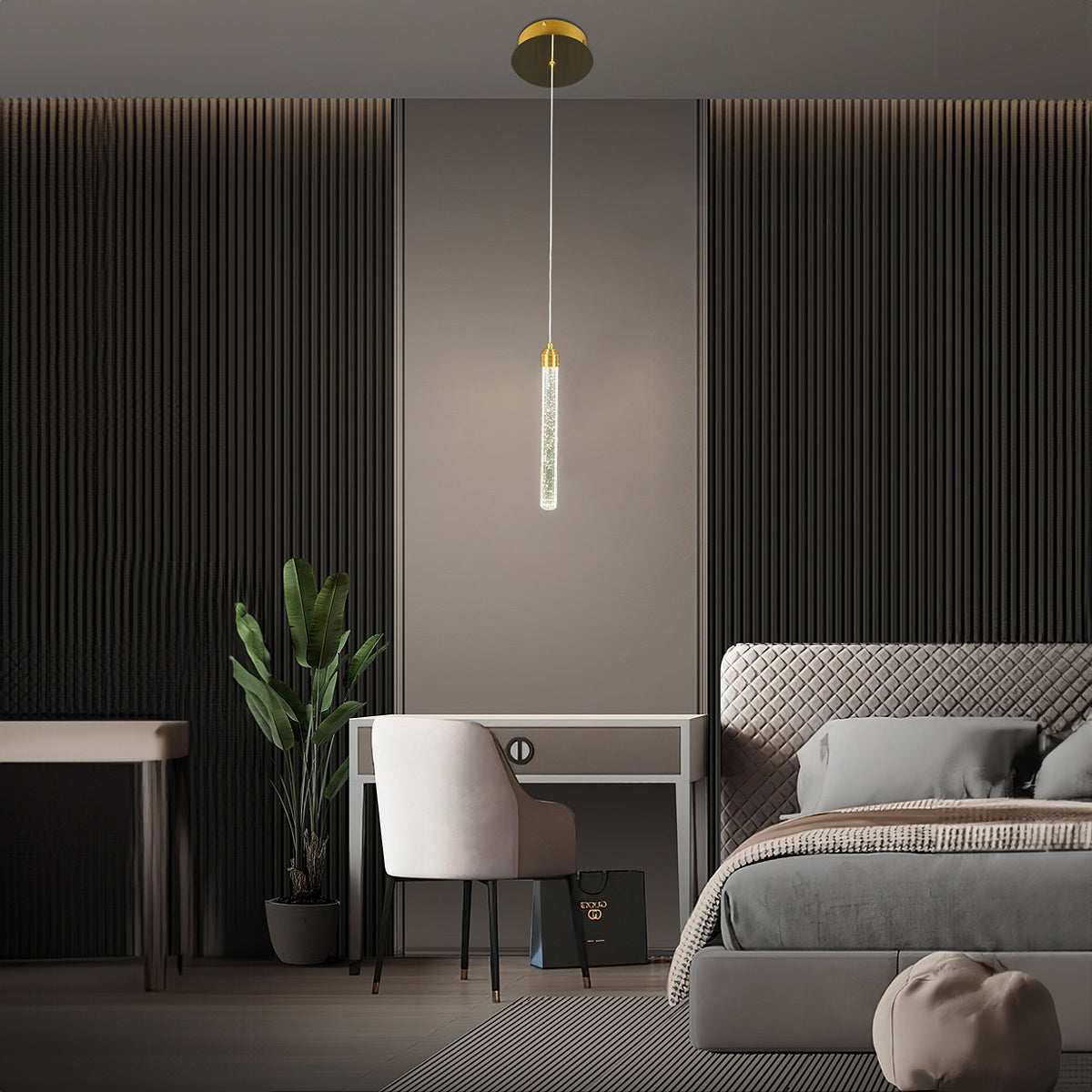 Argos Single LED Pendant Light