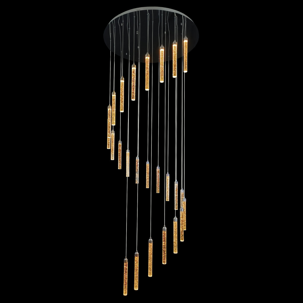 Spiral Pendant LED Light