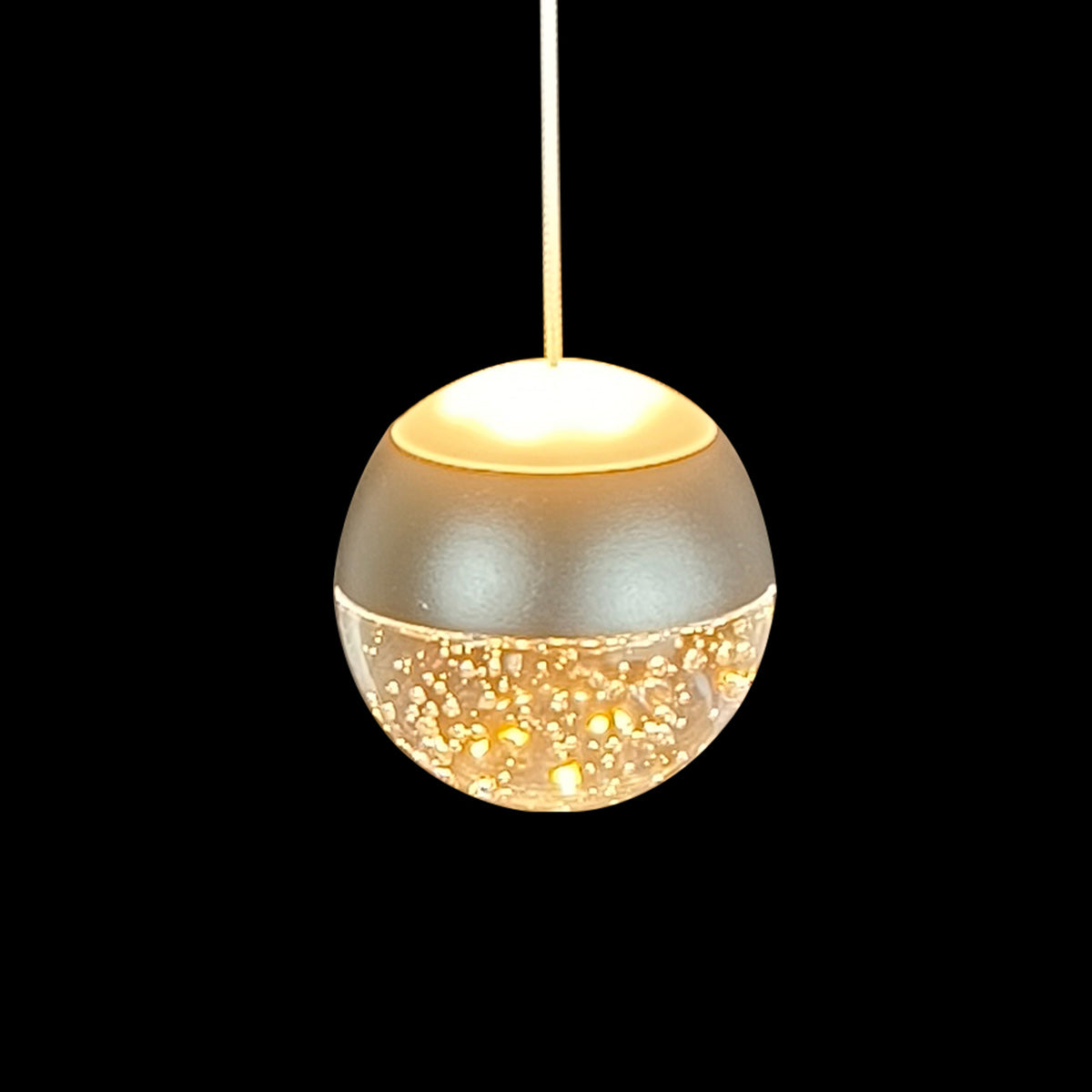 Messina Single LED Ball Pendant Light