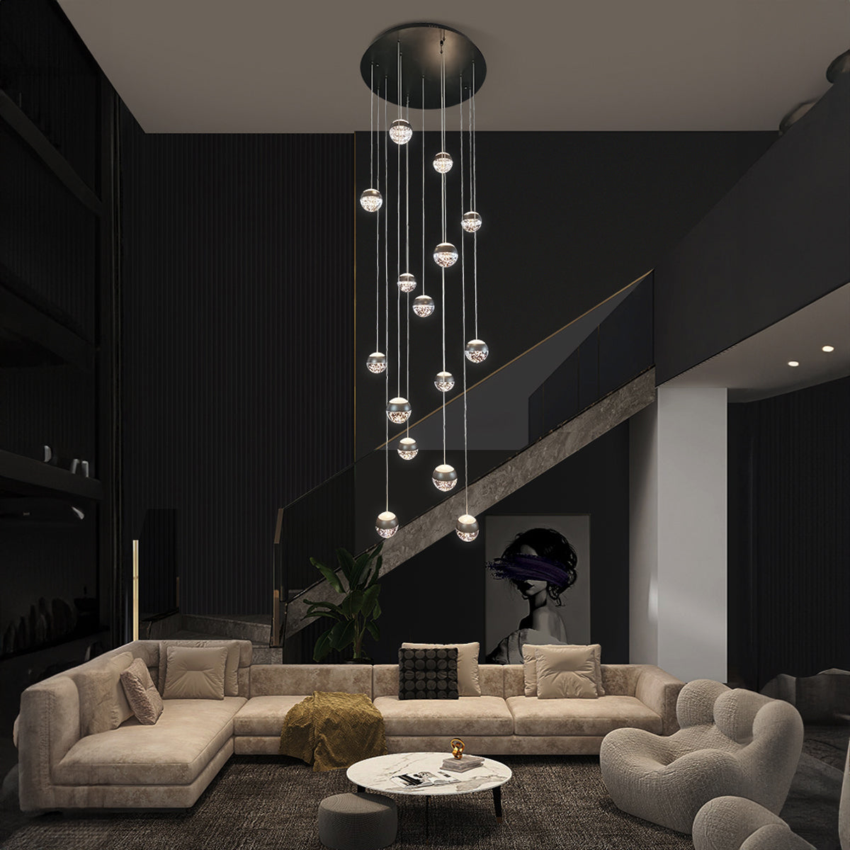 MessinaCluster Ball Pendant Light