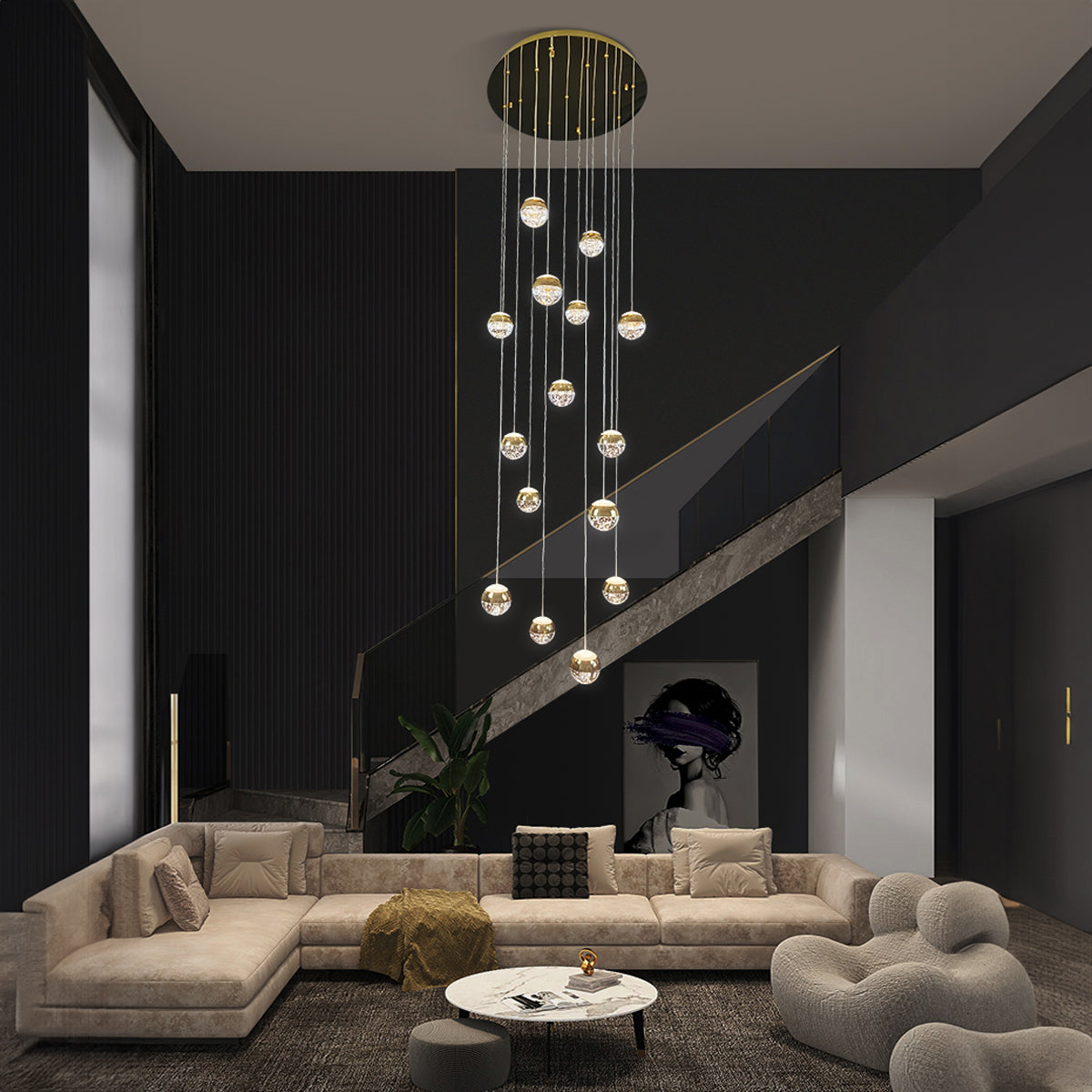 MessinaCluster Ball Pendant Light