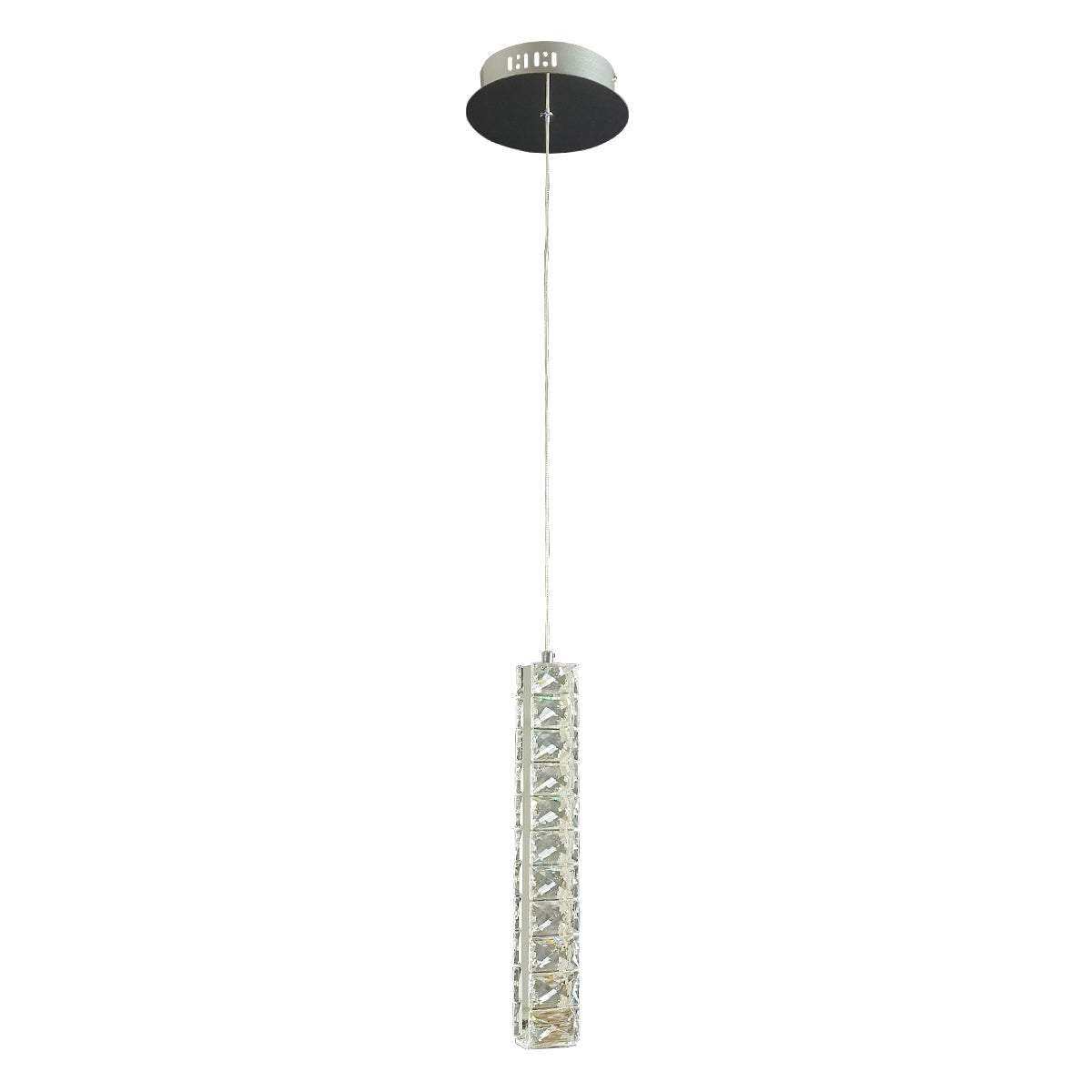 Trechizio Single LED Crystal Pendant Light