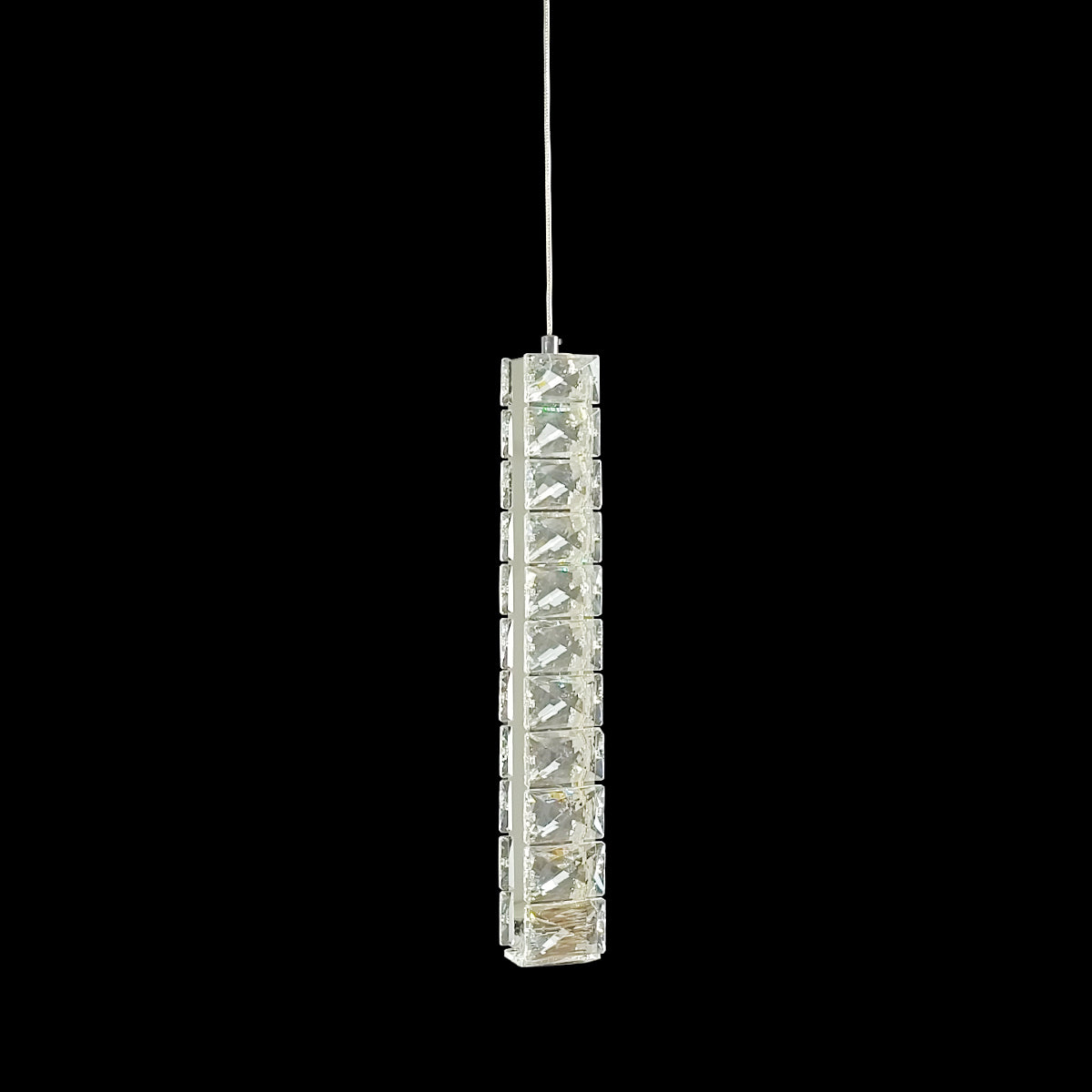 Trechizio Single LED Crystal Pendant Light