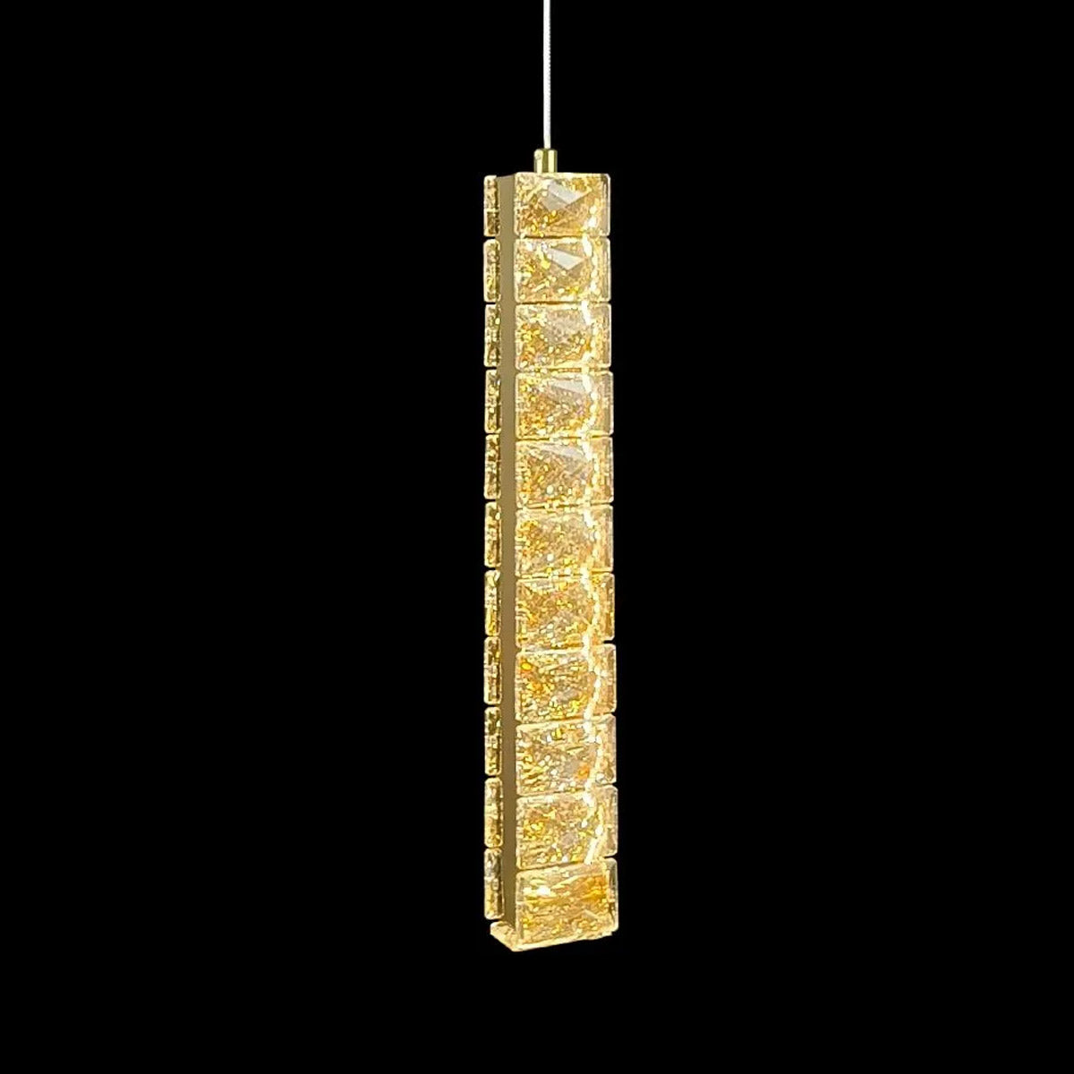 Trechizio LED Cluster Crystal Pendant Lights