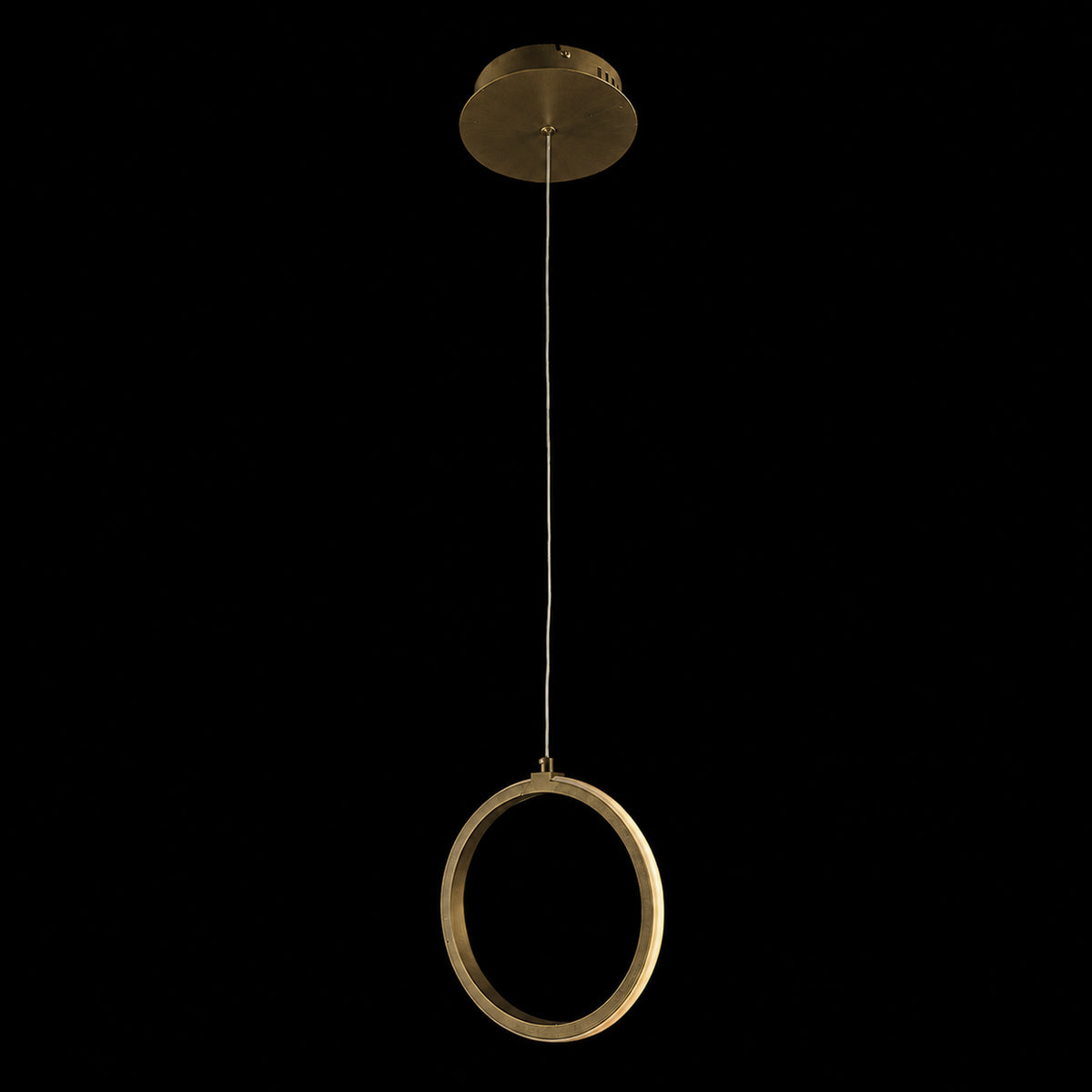Bolla Single Ring Pendant Light