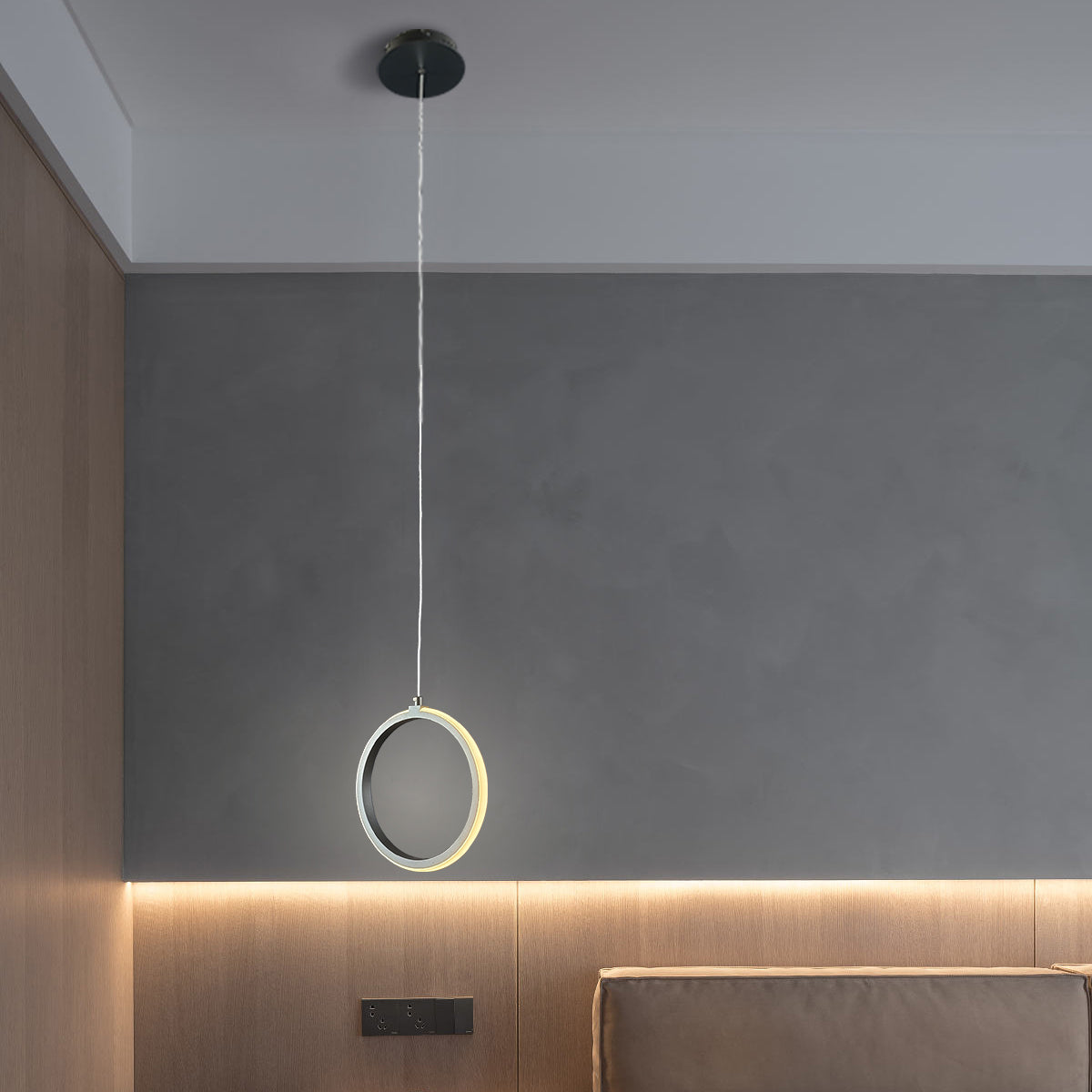 Bolla Single Ring Pendant Light