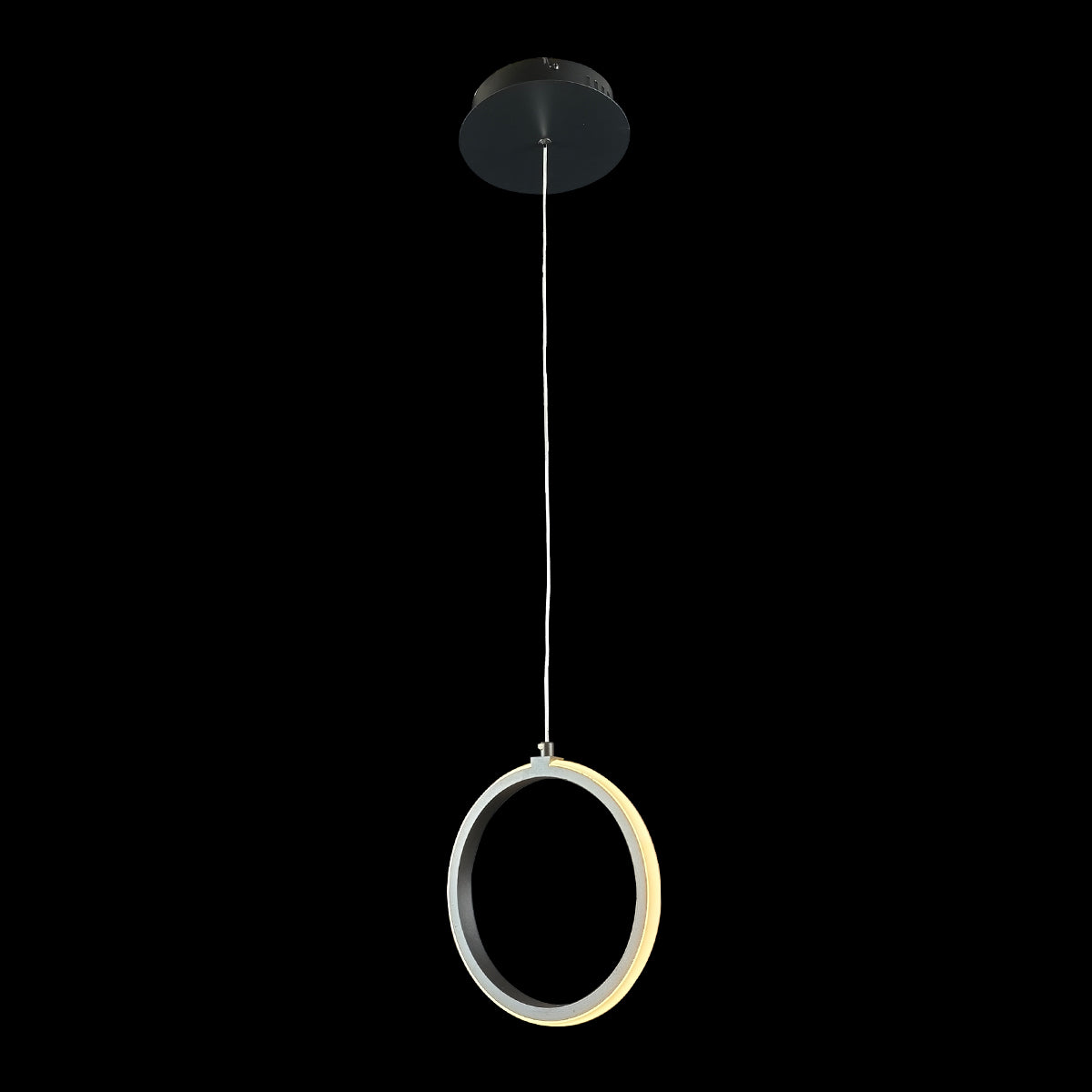 Bolla Single Ring Pendant Light
