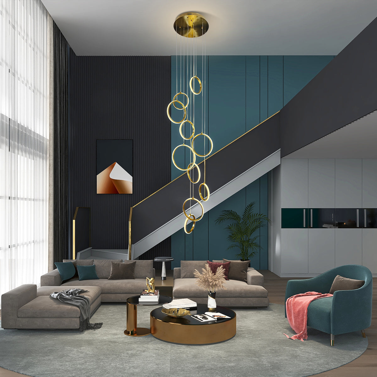 Bolla Ring LED Pendant Light