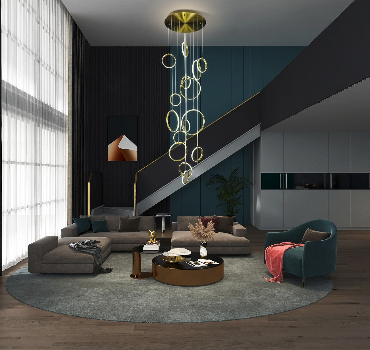 Bolla Ring LED Pendant Light