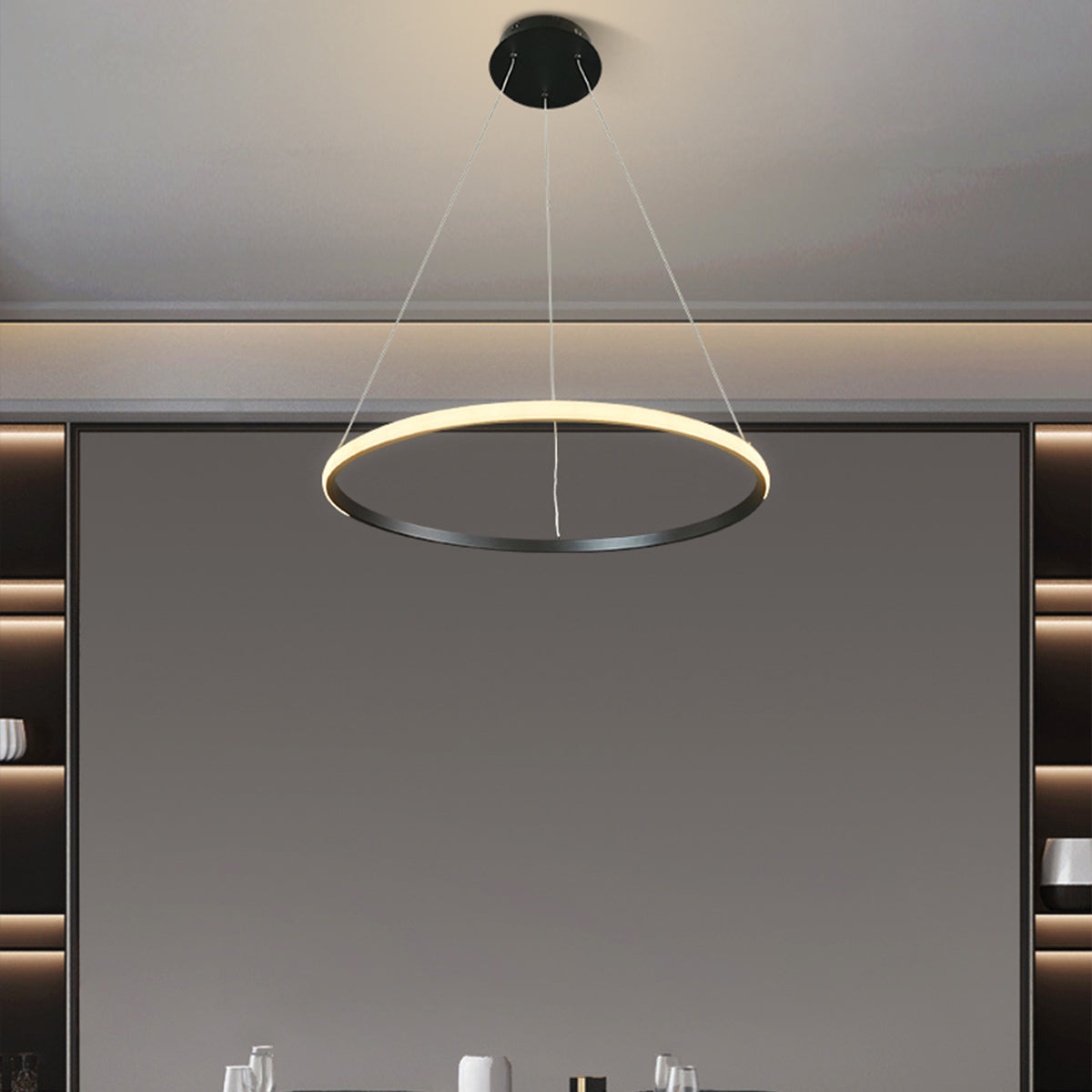 Marcello Small Ring Pendant LED Light