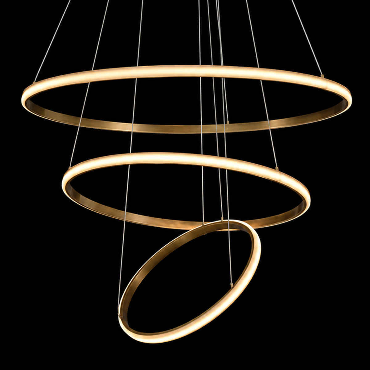 Marcello 3 Ring Pendant LED Light