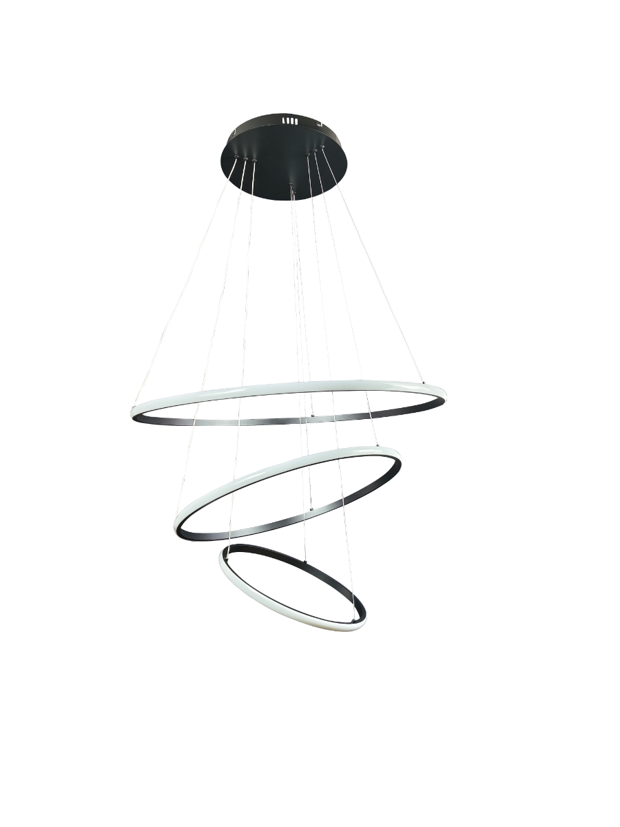Marcello 3 Ring Pendant LED Light