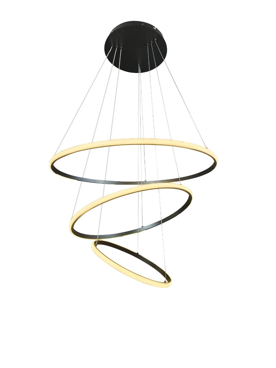 Marcello 3 Ring Pendant LED Light