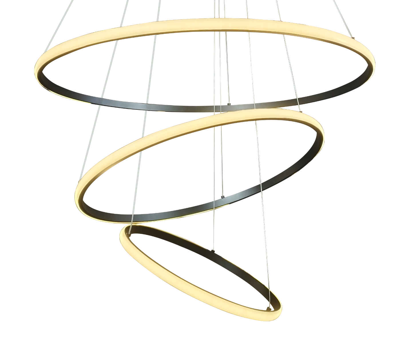 Marcello 3 Ring Pendant LED Light
