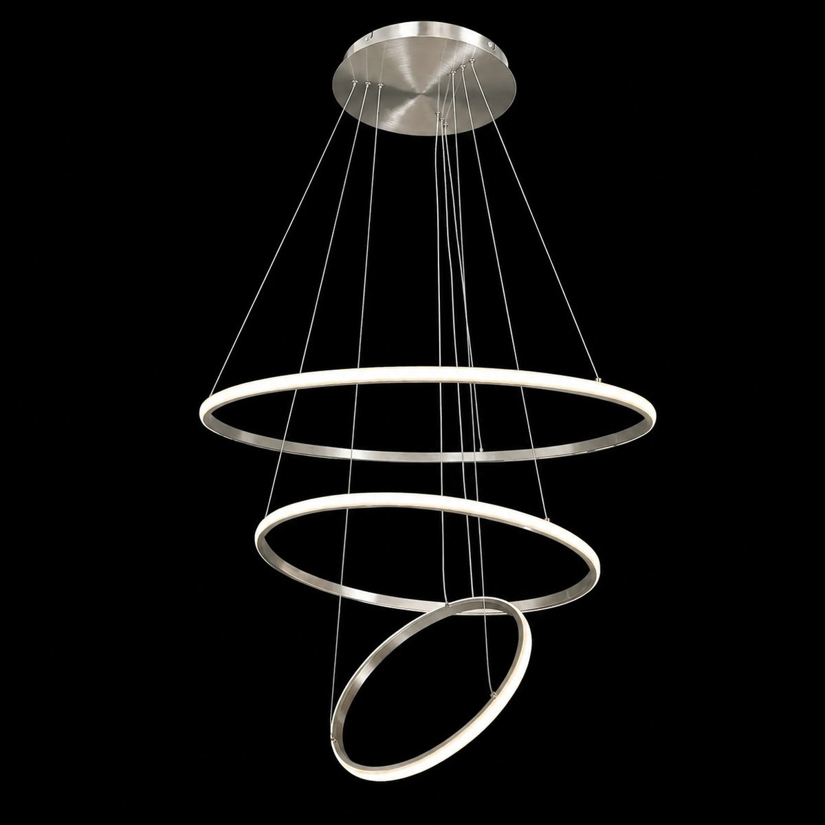 Marcello 3 Ring Pendant LED Light