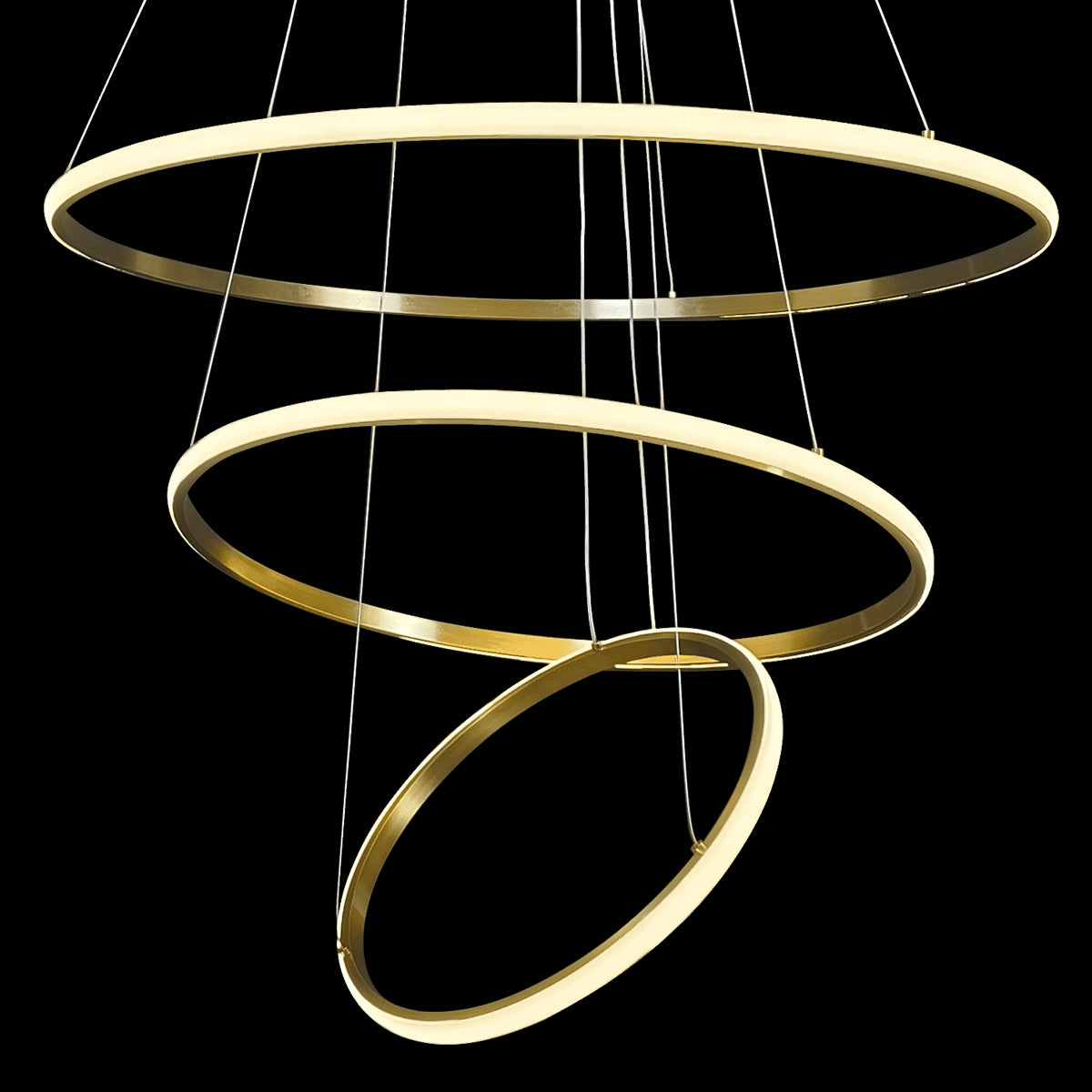 Marcello 3 Ring Pendant LED Light