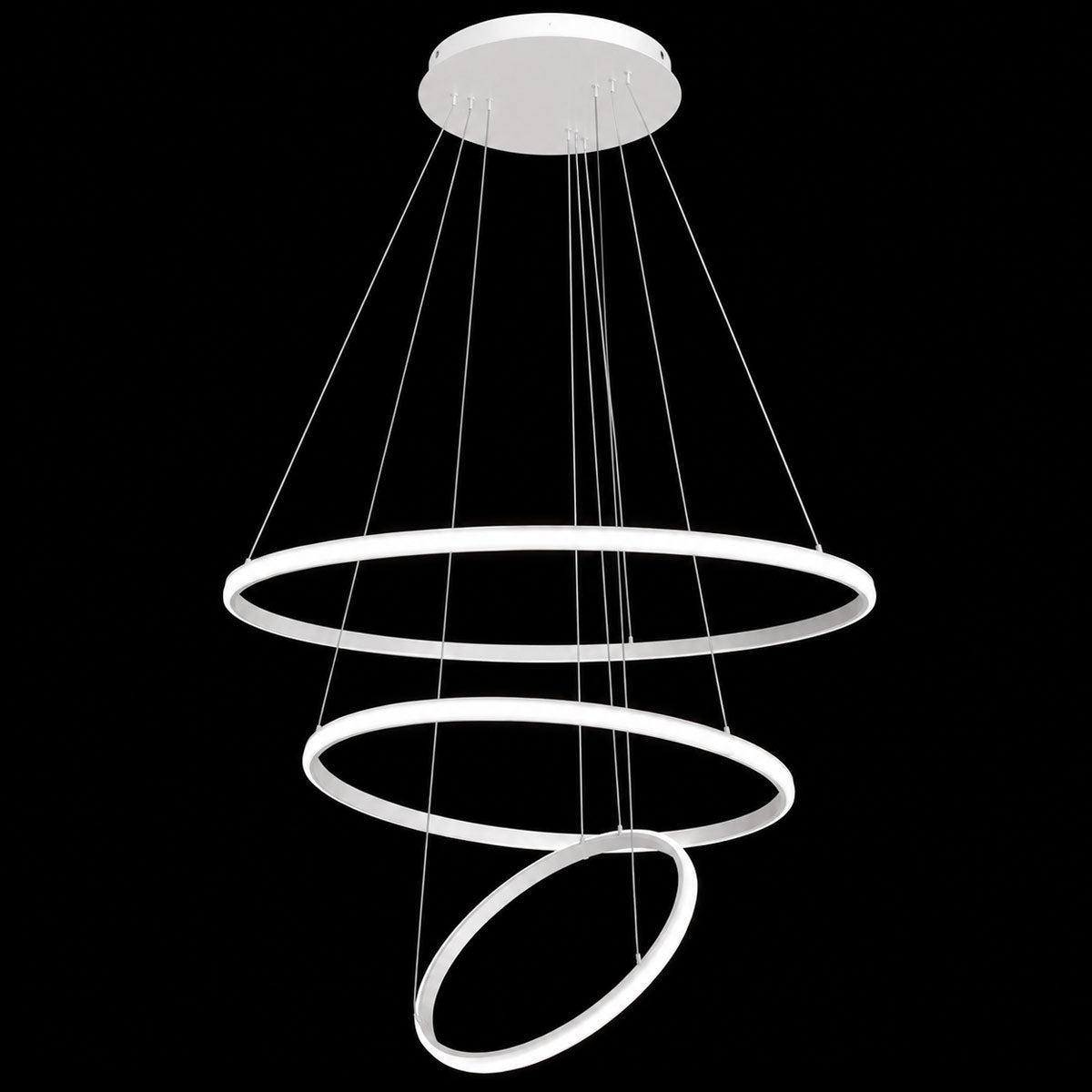 Marcello 3 Ring Pendant LED Light