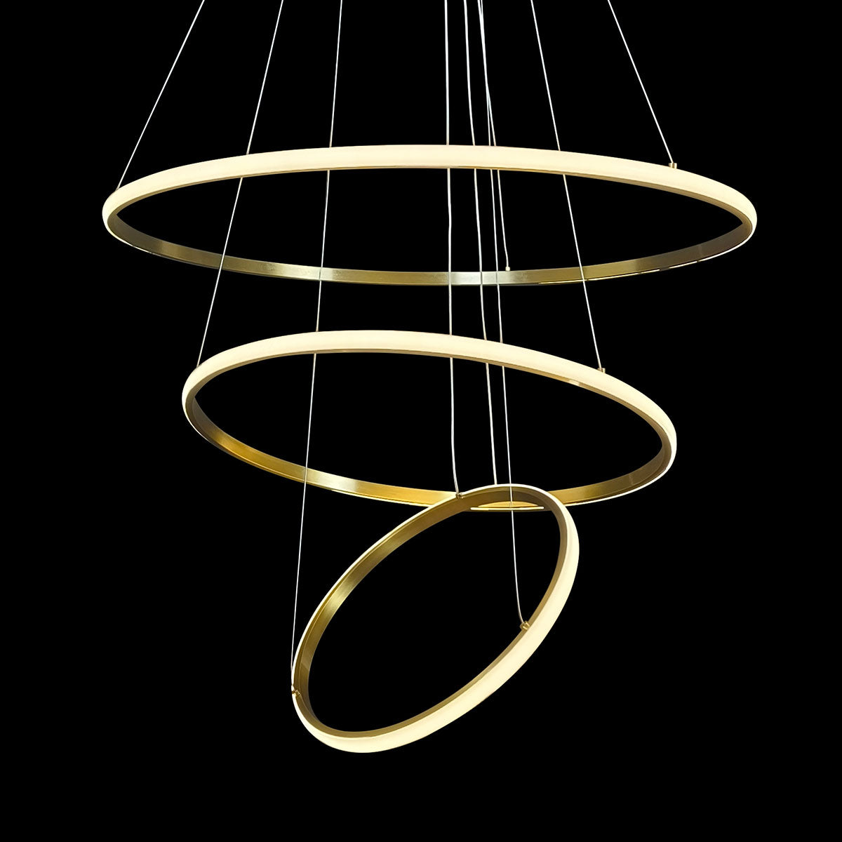 Marcello 3 Ring Pendant LED Light