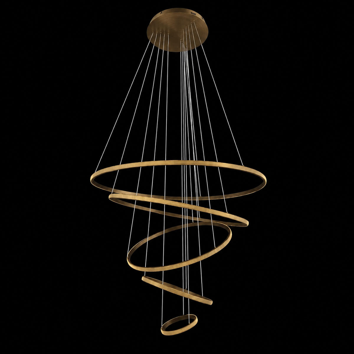 Marcello 5 Ring Pendant LED Light
