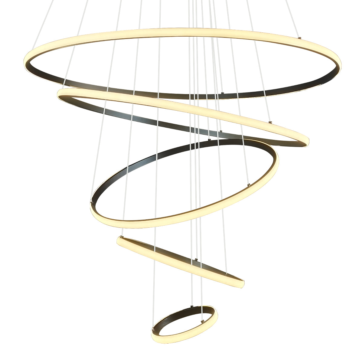 Marcello 5 Ring Pendant LED Light