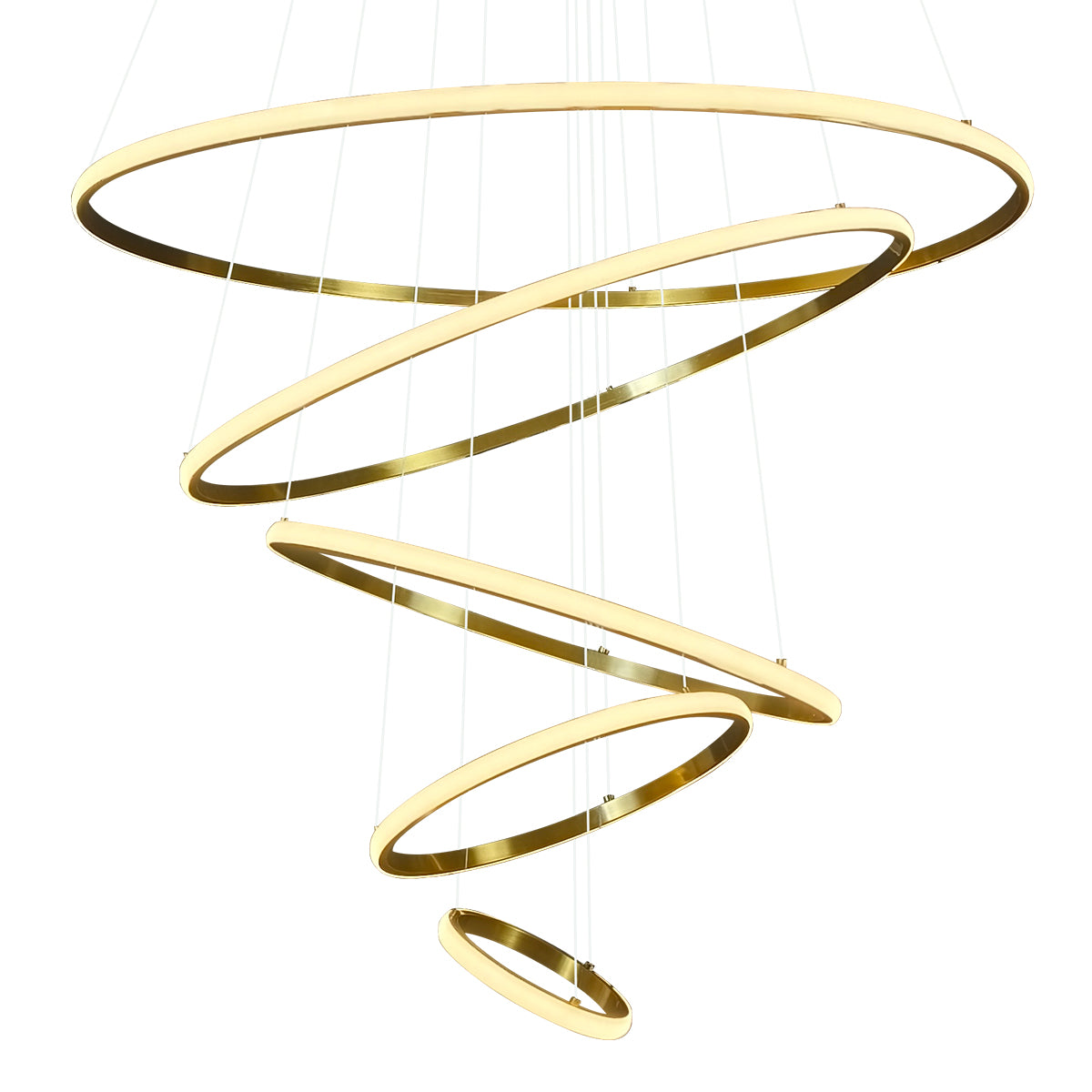 Marcello 5 Ring Pendant LED Light