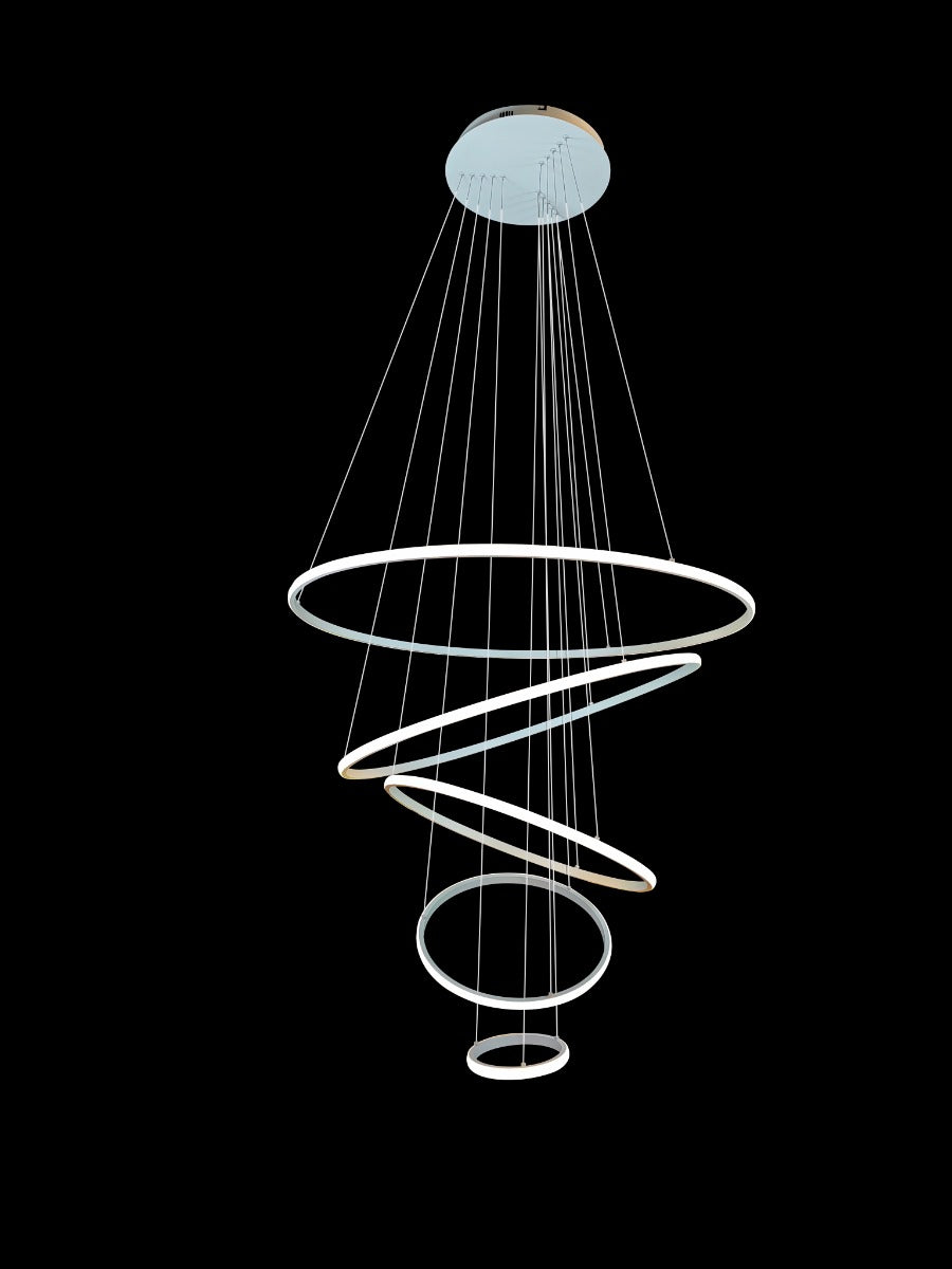 Marcello 5 Ring Pendant LED Light