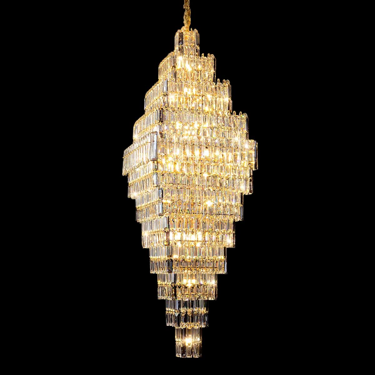 Milano 60 Light Crystal Chandelier