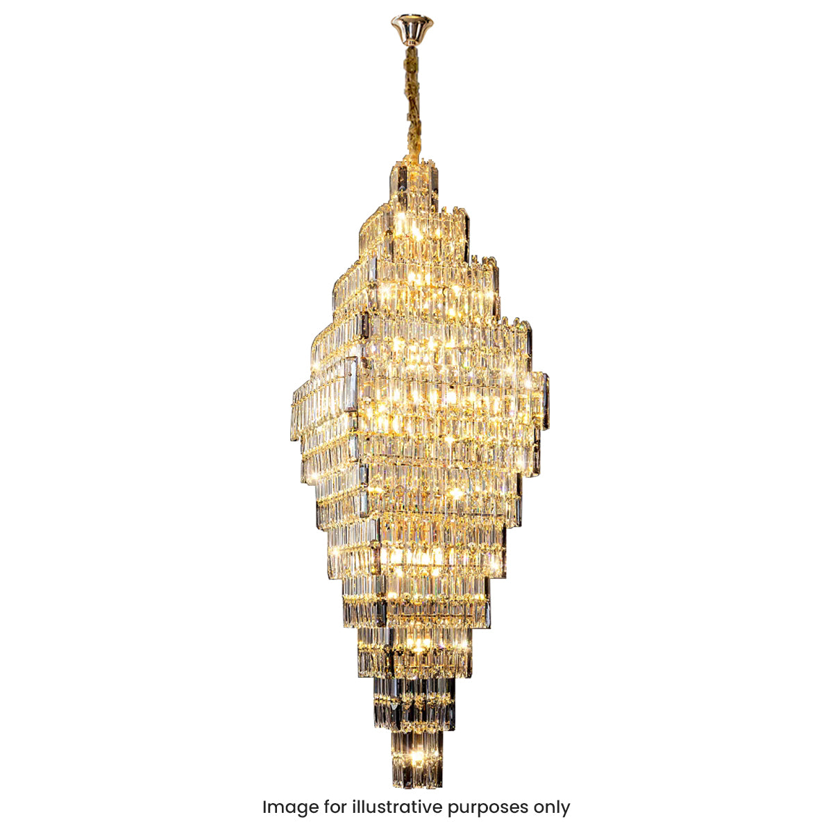 Milano 60 Light Crystal Chandelier