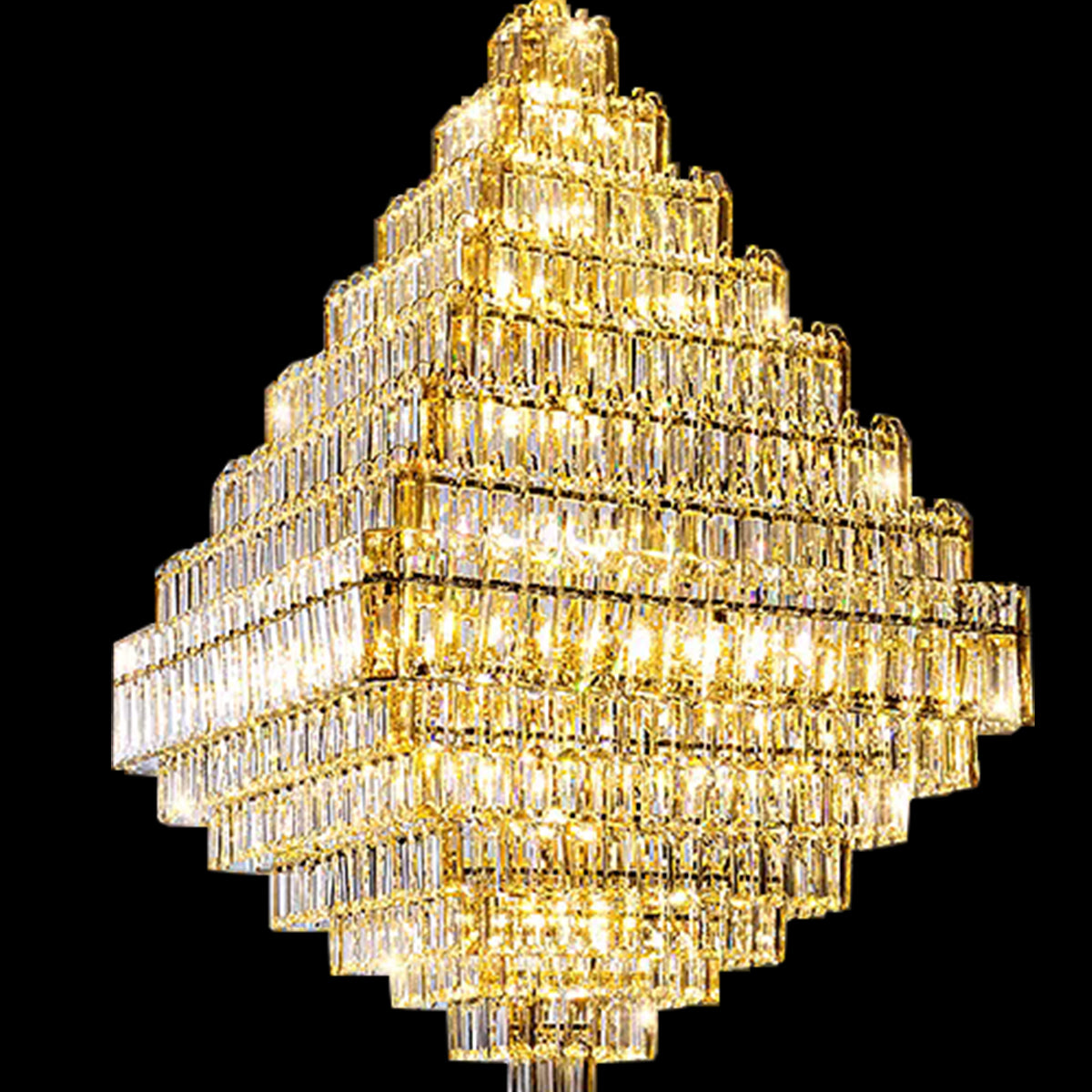 Milano Crystal Chandelier with 30 Lights