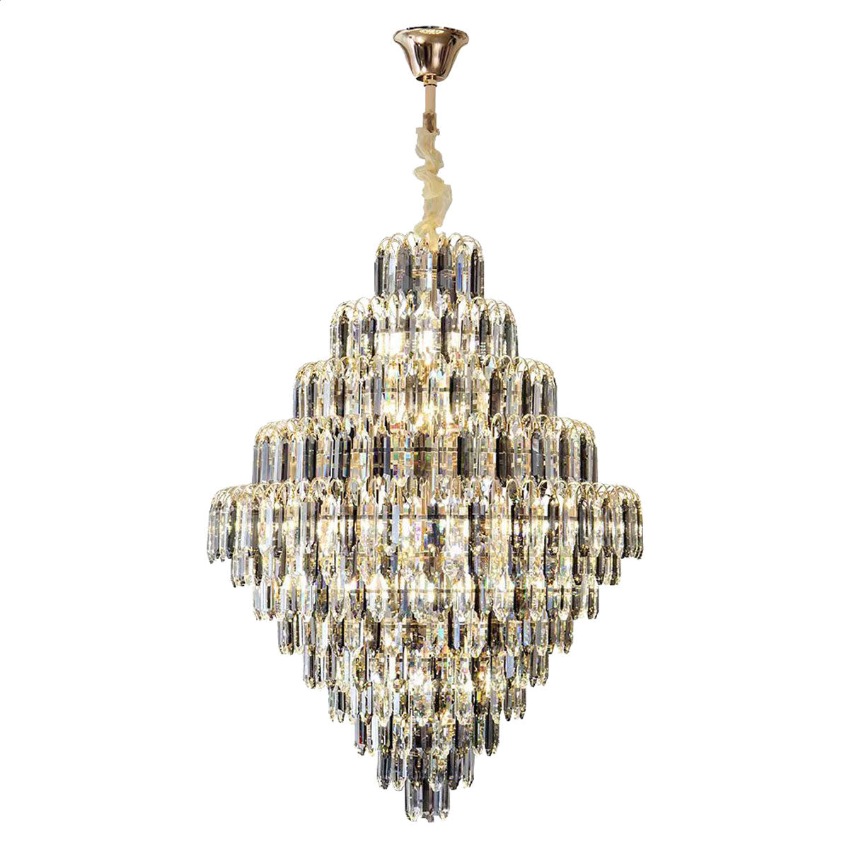 Mumbai Crystal Chandelier with 26 Lights