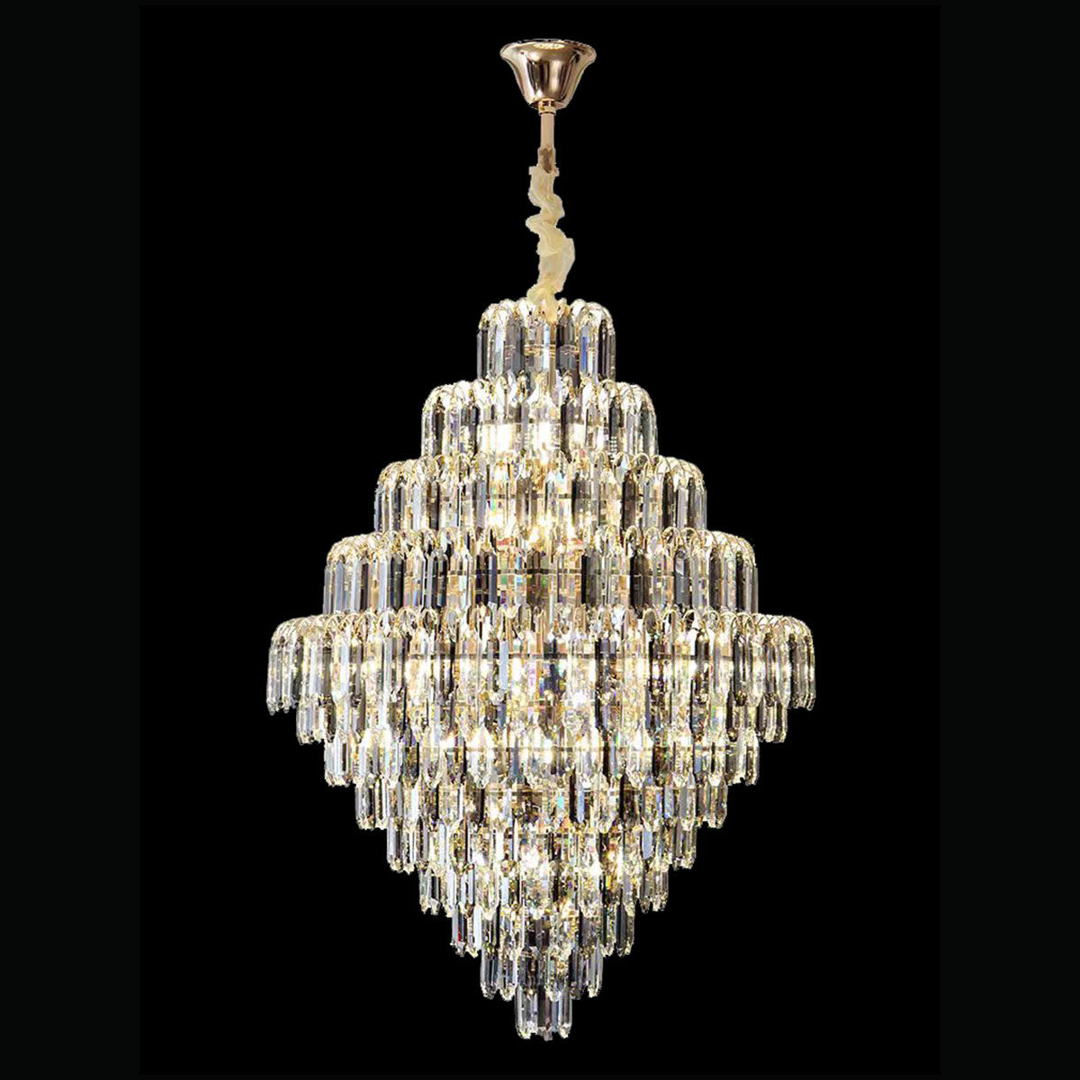 Mumbai Crystal Chandelier with 26 Lights