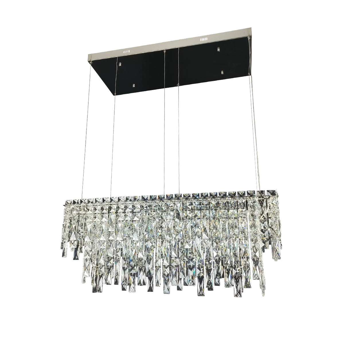 Perugia Crystal Linear LED Pendant Light