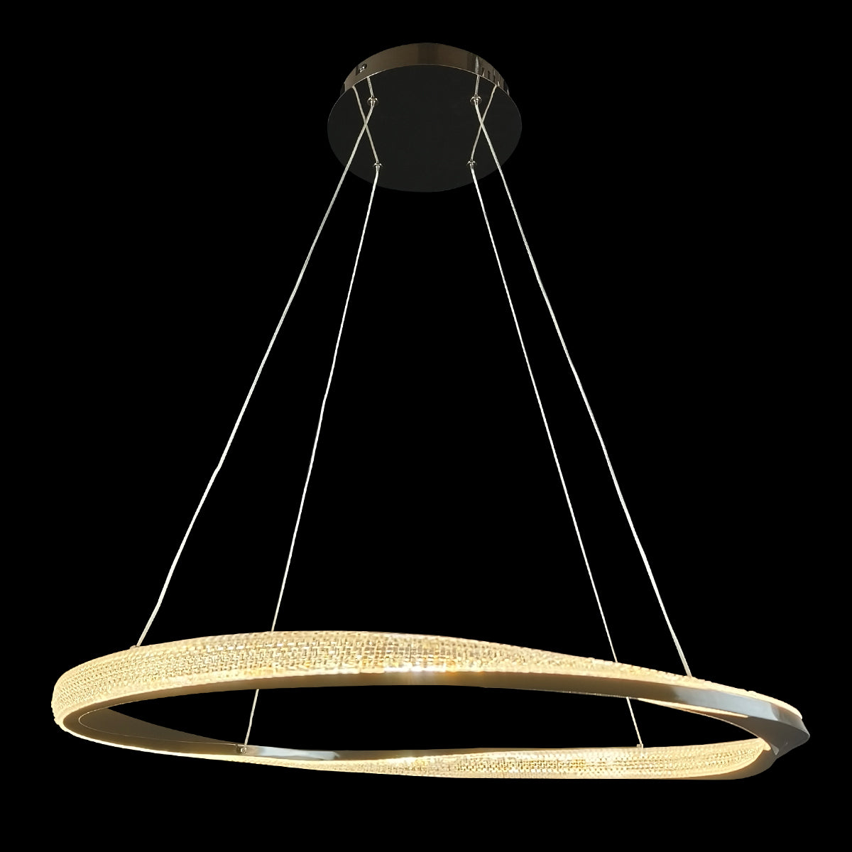 Saturno Single Ring LED Pendant Light