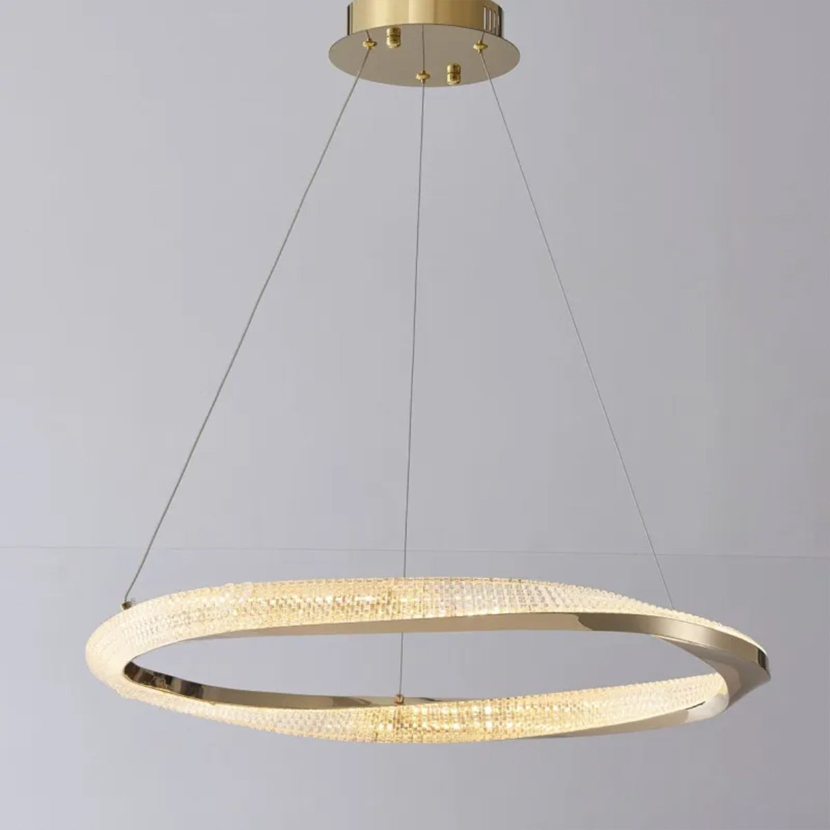 Saturno Single Ring LED Pendant Light